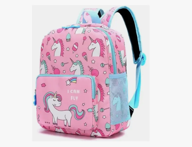 Mochila Preescolar Unicornio Jardín Kindergarden Niños