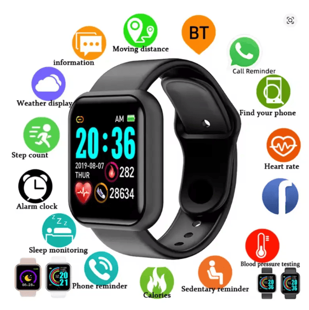 Reloj Smartwach Bracelet D20