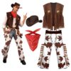 Disfraz De Vaquero (incluye Chaleco Chaparreras Y Pañuelo) - Imagen 3
