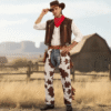 Disfraz De Vaquero (incluye Chaleco Chaparreras Y Pañuelo) - Imagen 2